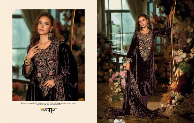 Velvet 36 Vol 2 By Rangati Embroidery Viscose Velvet Salwar Kameez Wholesale Shop In Surat